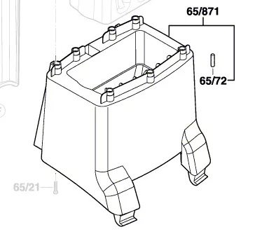 Canal de broyage réf. 2 609 006 903 BOSCH